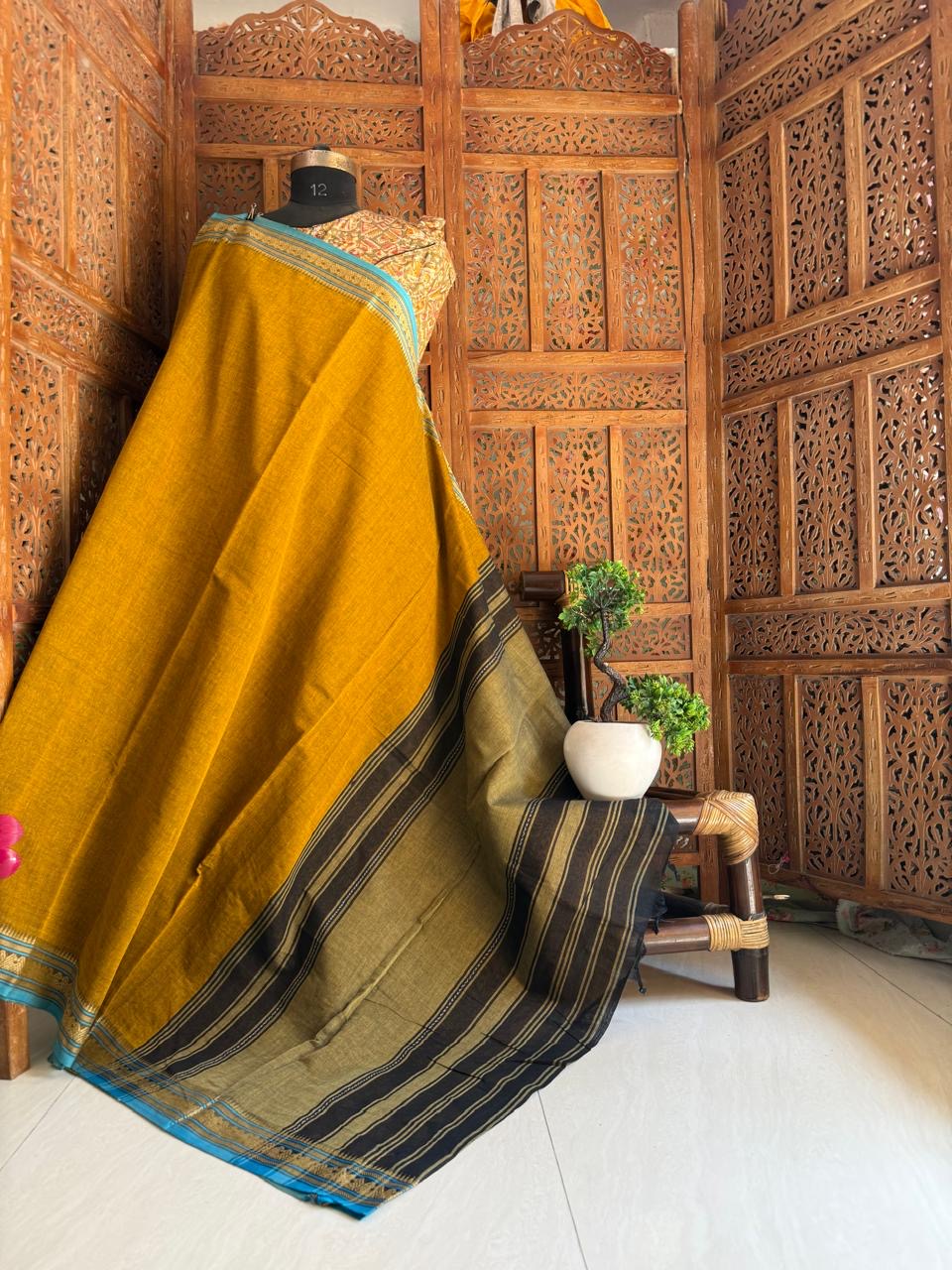 Rangini (रंगीनी) Bengal handloom dhaniakhali Sarees with handloom mark DHA06