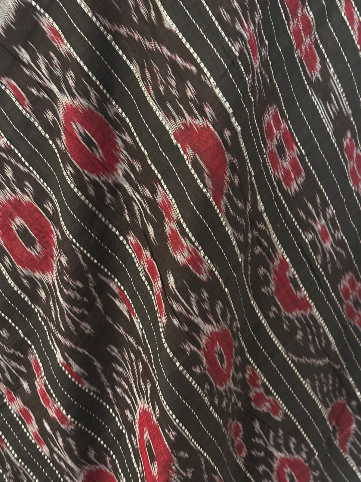Sambalpuri Odisha Handloom Cotton Sarees Brown
