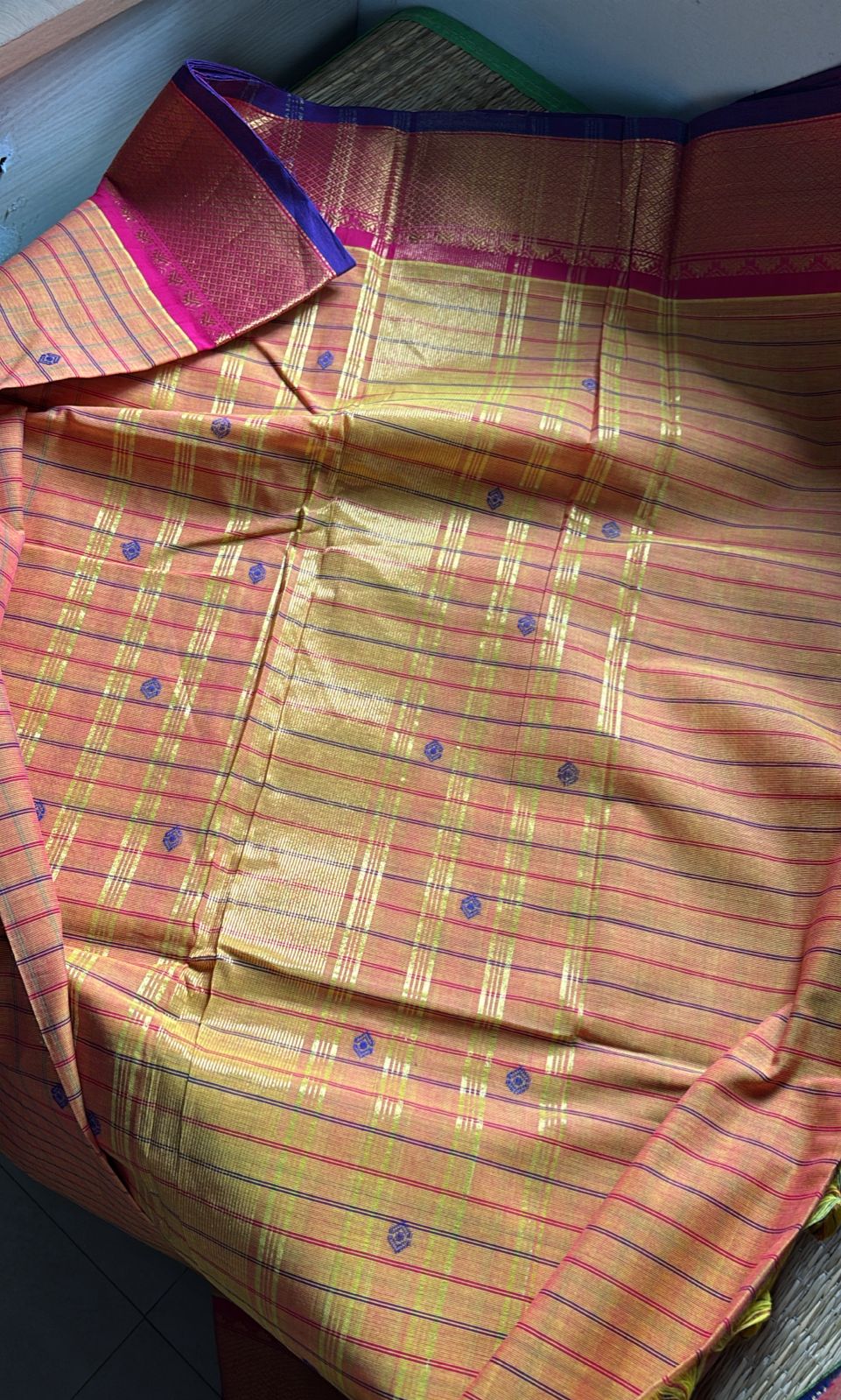 Sangita Vintage korvai kanji cotton sarees without blouse