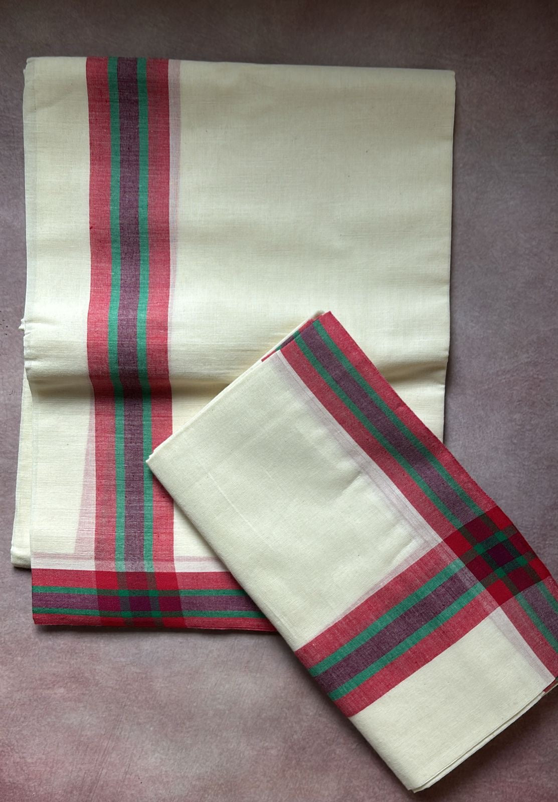Mulloth pure cotton Set Mundu MS4