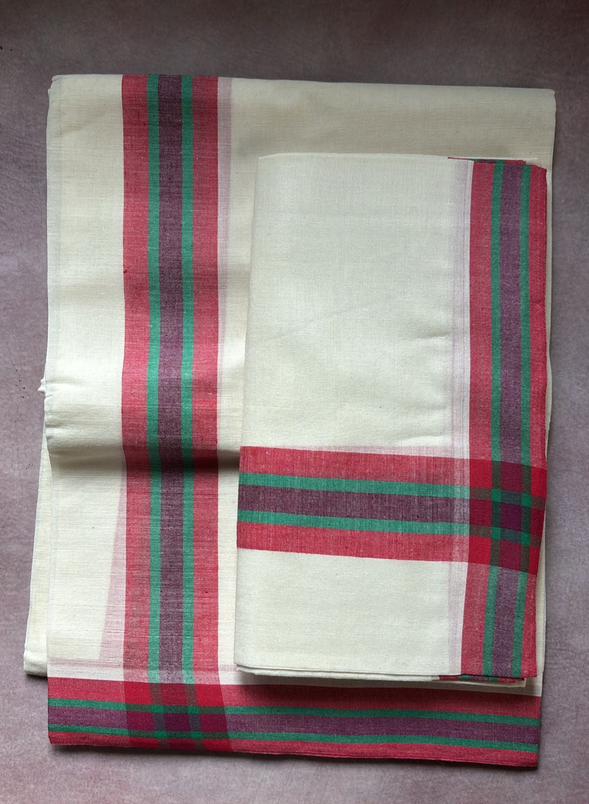 Mulloth pure cotton Set Mundu MS4
