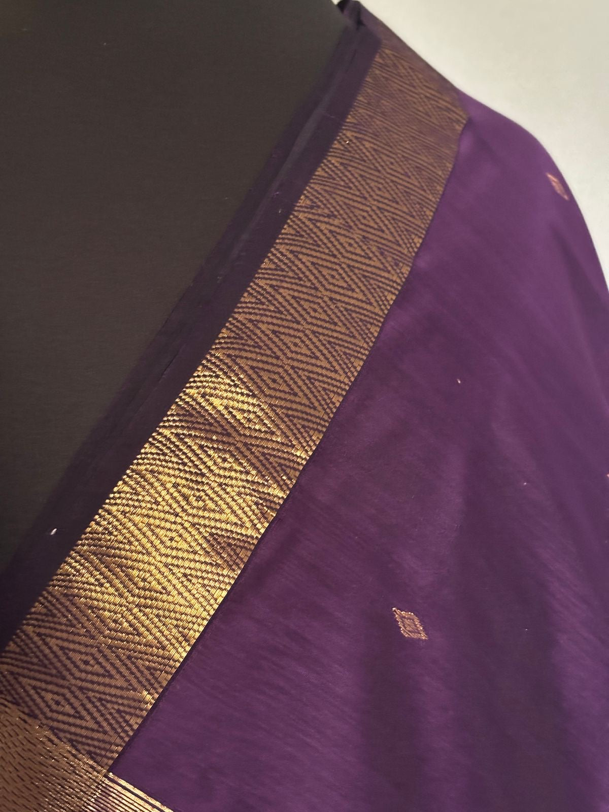 Kalyanika" (कल्याणिका) Handloom Maheshwari Silk Cotton Sarees Nayanthara inspired KM04