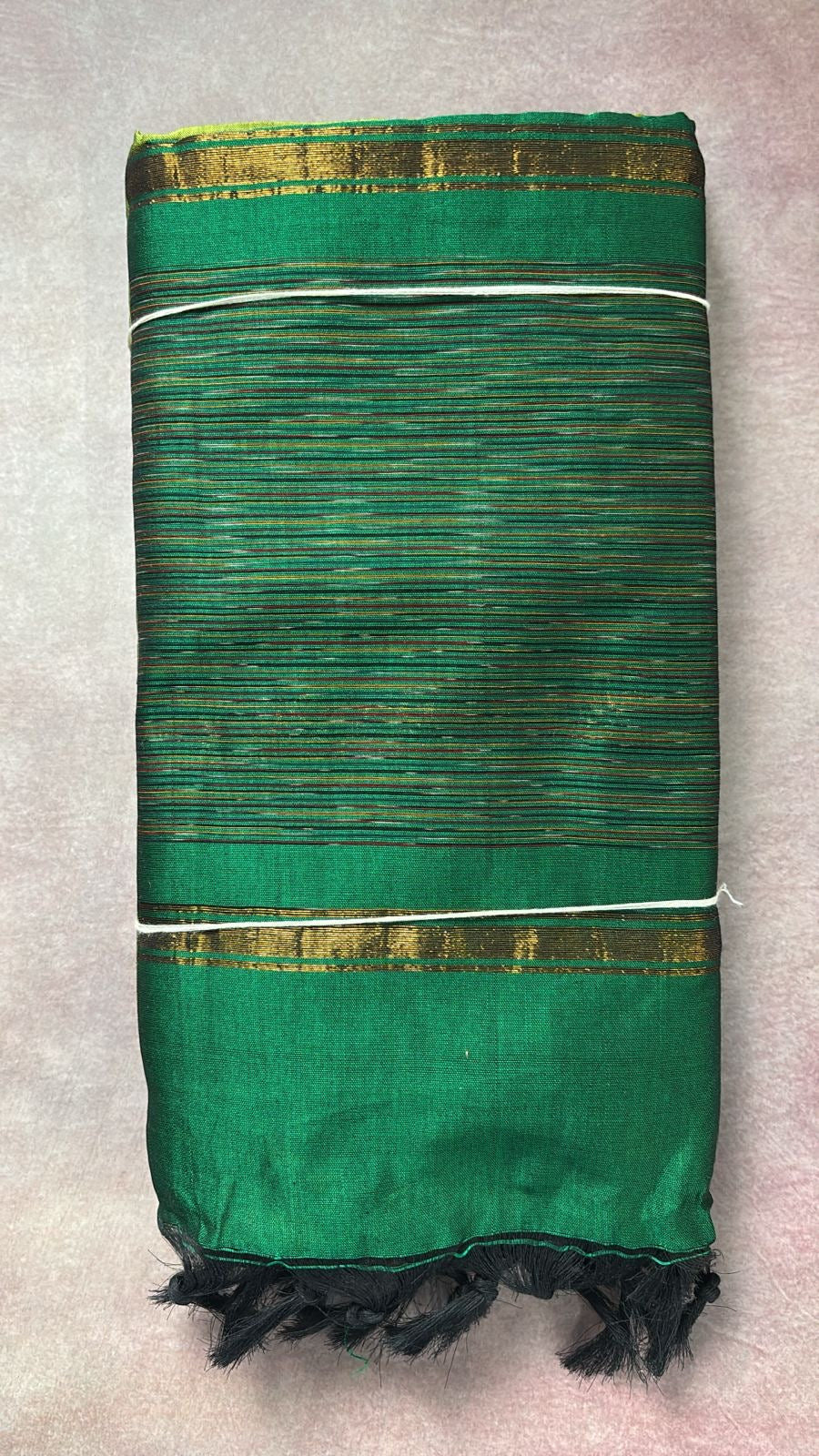 Pochampally Ikkat Suit materials Unstitched Green