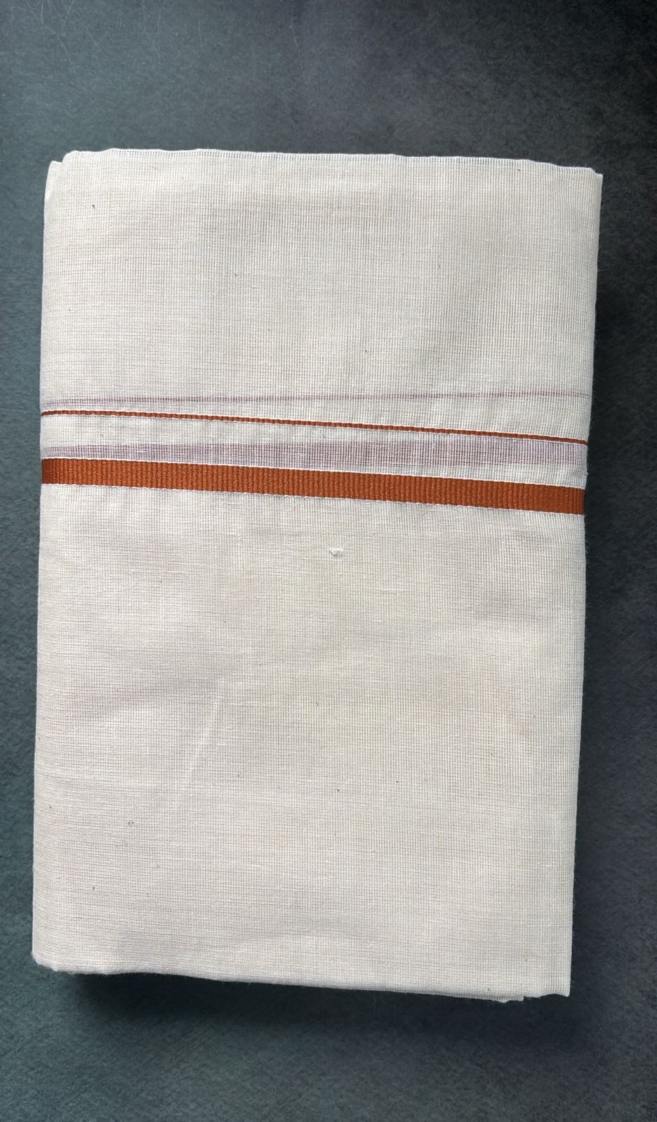 Sarvani puliyilakara bronze shade kara Set Mundu