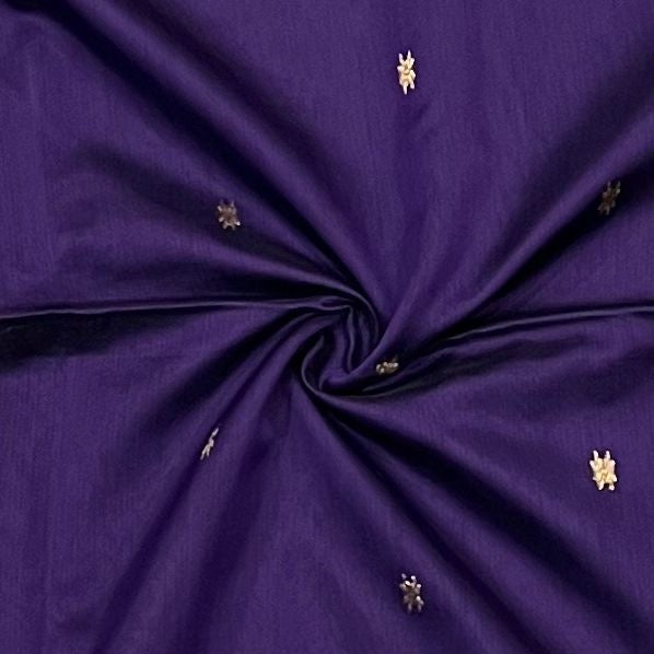 Kalyanika Maheshwari silk sarees violet and green