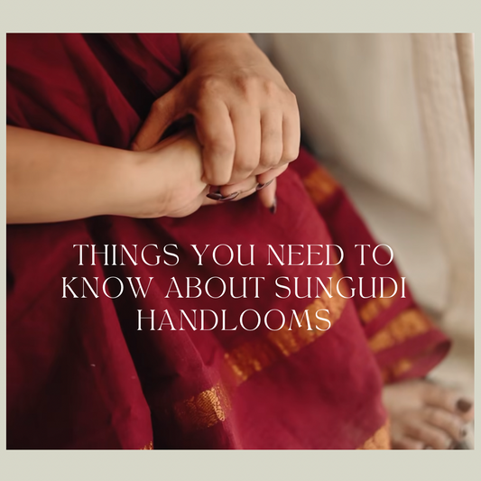 Saree Tales of Sungudi Handlooms