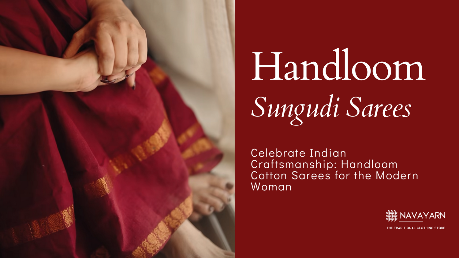 Tarangini: Handloom Sungudi Cotton Sarees