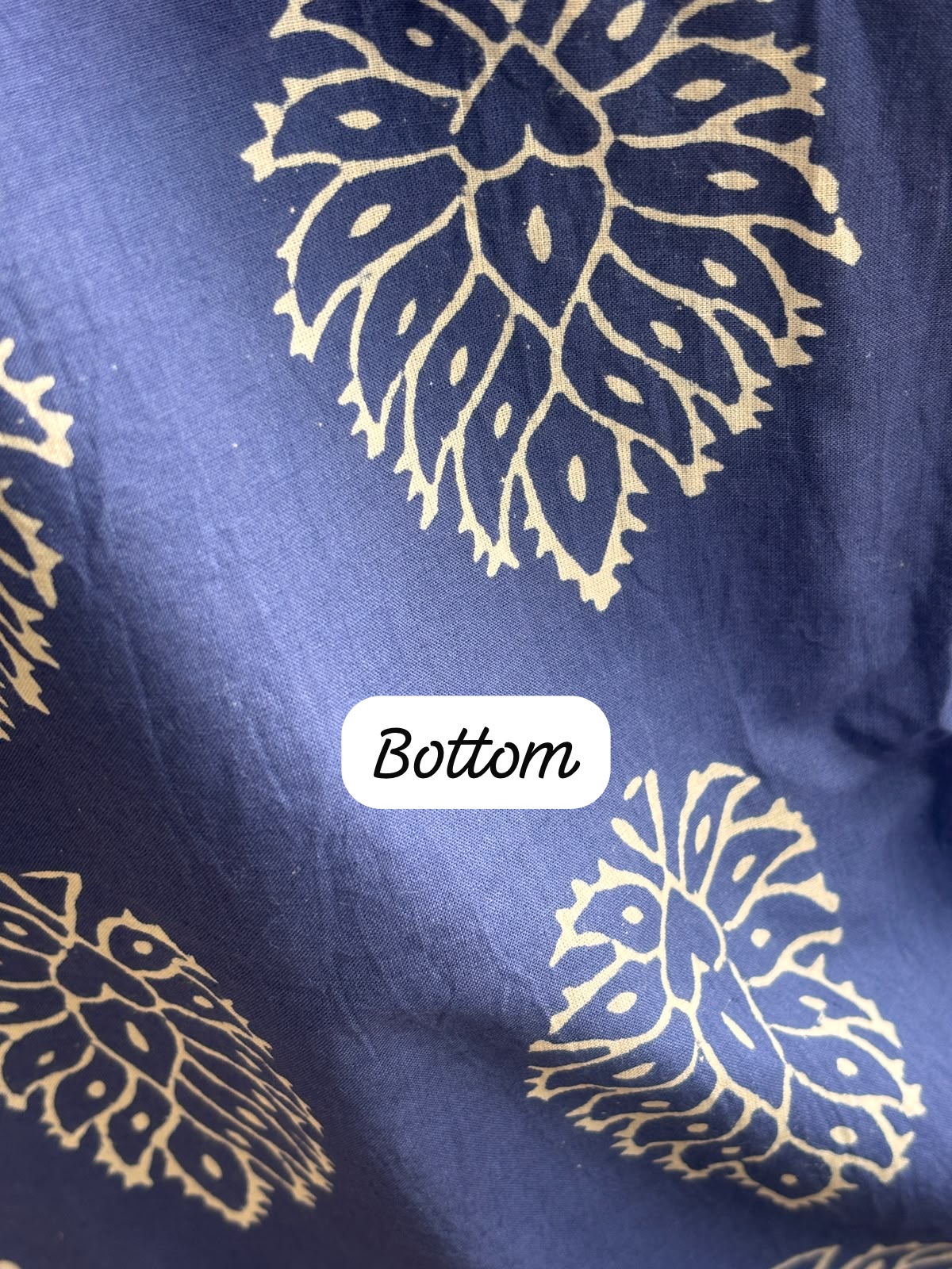 Jaipur block printed blue suit set