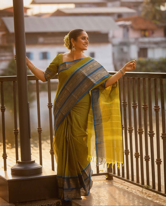 Sangita (संगीता) Chettinad Pure Cotton Sarees Surabhi lakshmi’s choice