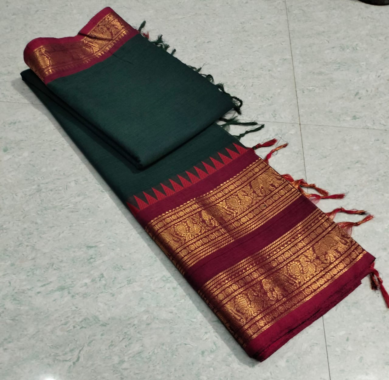 Sangita (संगीता) Chettinad Pure Cotton Sarees Surabhi lakshmi’s choice