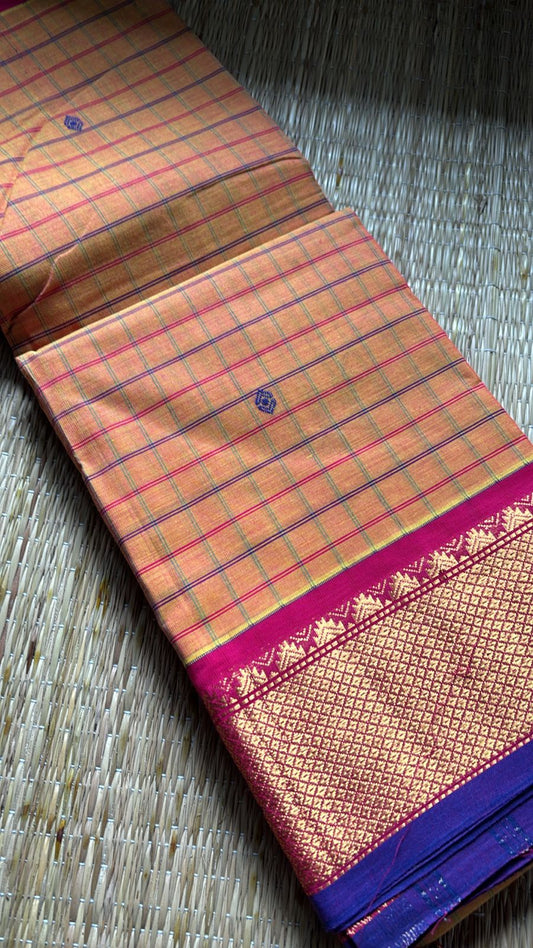 Sangita Vintage korvai kanji cotton sarees without blouse