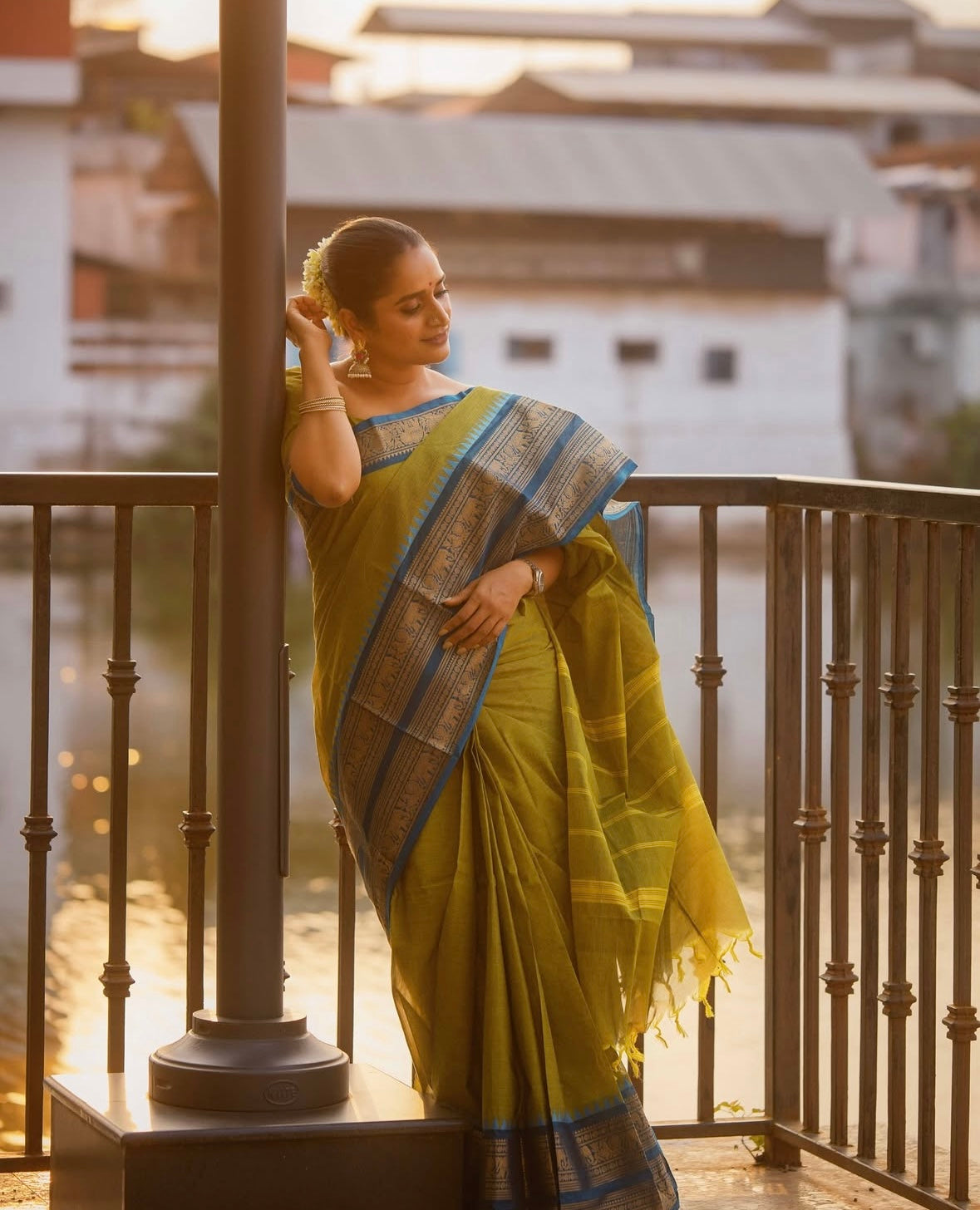 Sangita (संगीता) Chettinad Pure Cotton Sarees Surabhi lakshmi’s choice