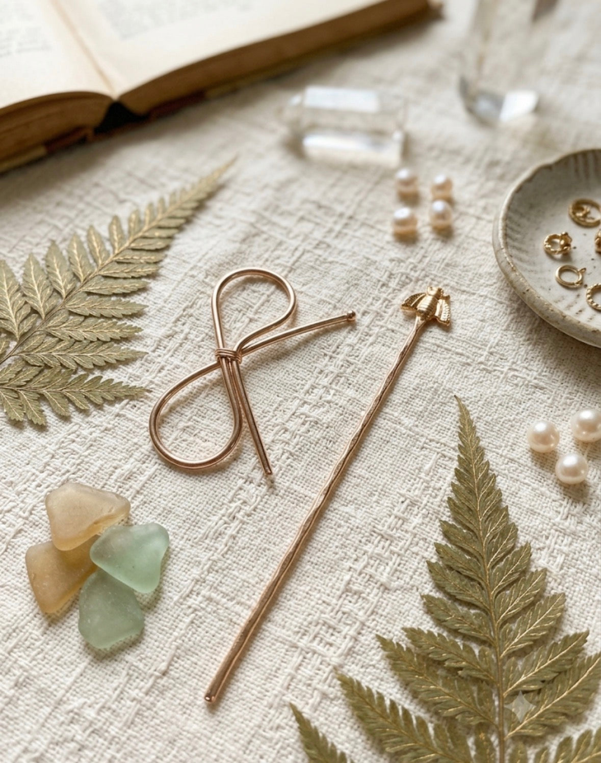 Anti tarnish hair accessory