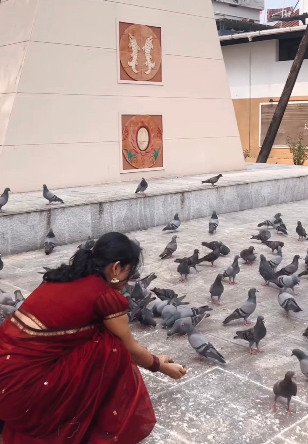 Kalyanika (कल्याणिका) Handloom Maheshwari Silk Cotton Sarees, Maroon  Sithara’s choice