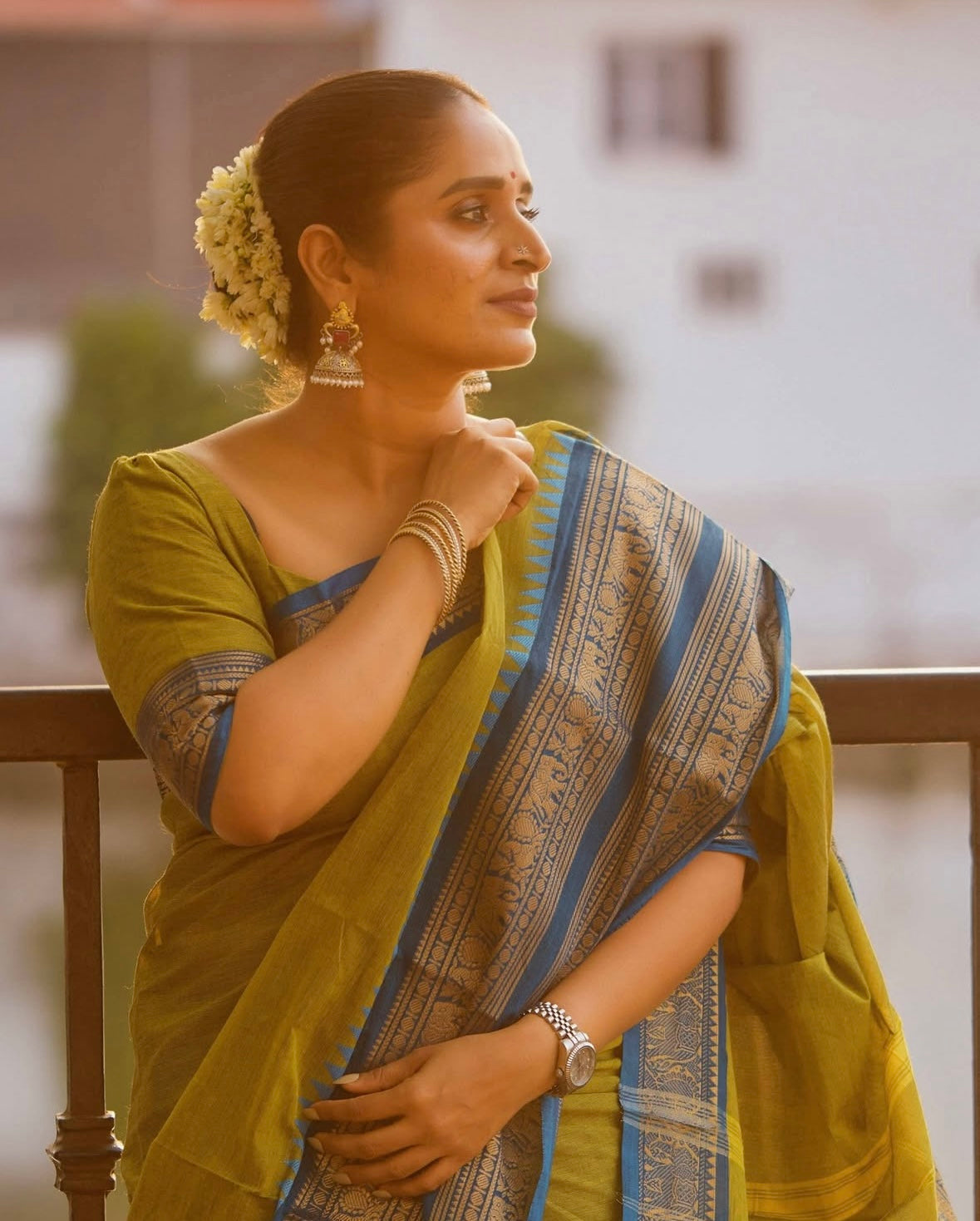 Sangita (संगीता) Chettinad Pure Cotton Sarees Surabhi lakshmi’s choice
