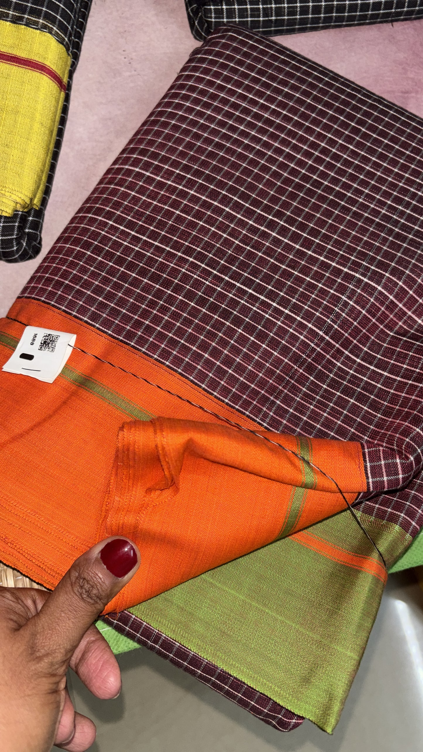 Handloom patteda aanchu Sarees