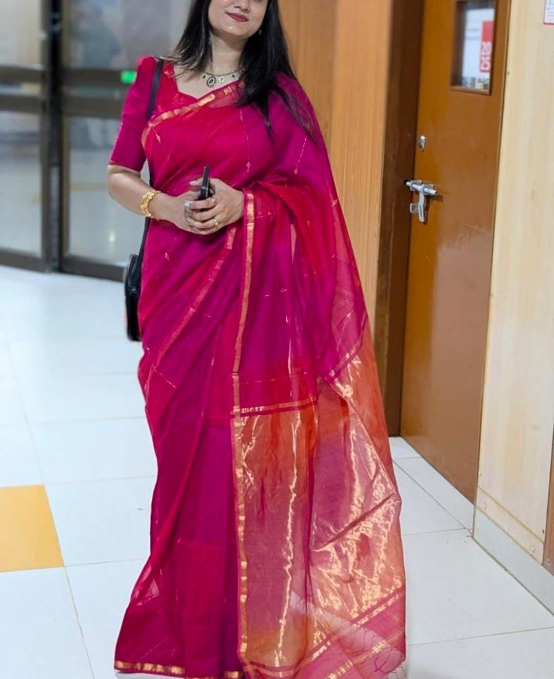 Kalyanika Maheshwari buti line sarees