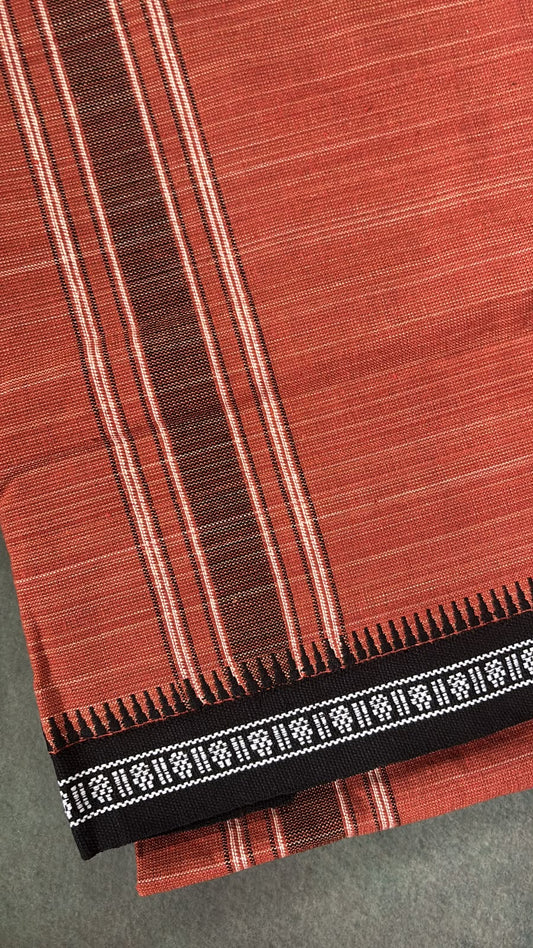 Premium quality pure cotton kavi Mundu gents dhothi 3