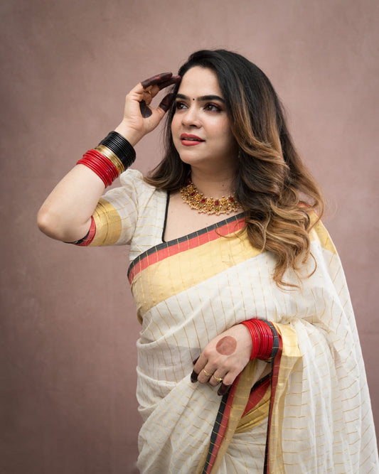Sarvani Handloom Kerala Saree
