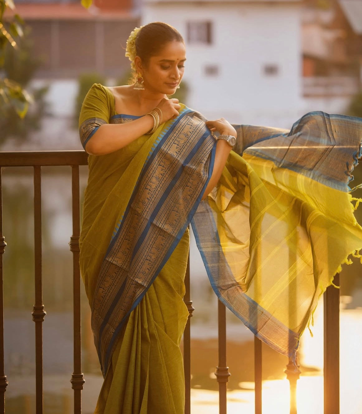 Sangita (संगीता) Chettinad Pure Cotton Sarees Surabhi lakshmi’s choice