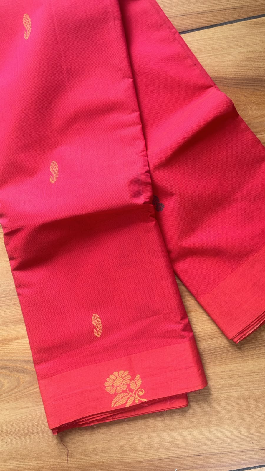 Festive Kanchi cotton Saree without blouse piece SGS43