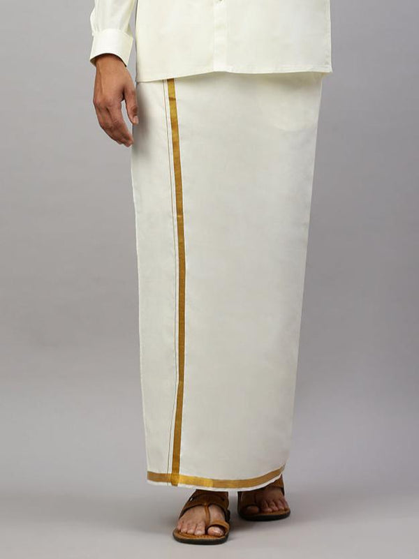 Kasavu Dhothi Gents double Mundu