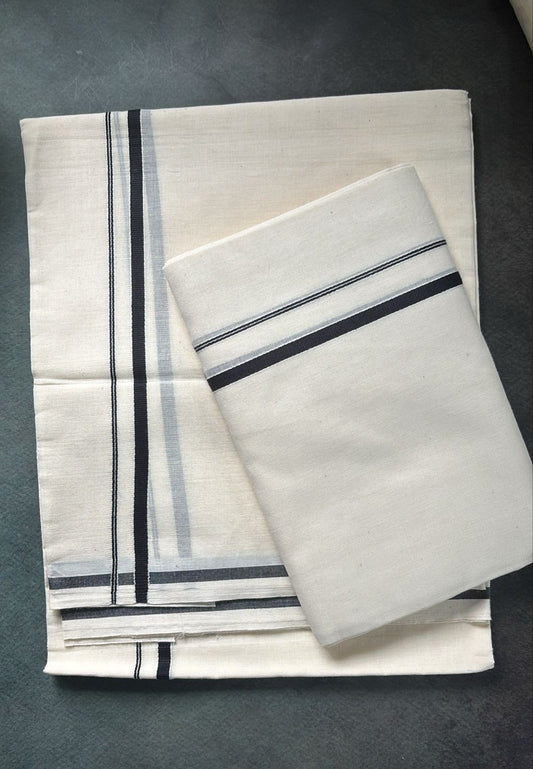 Sarvani puliyilakara black set mundu