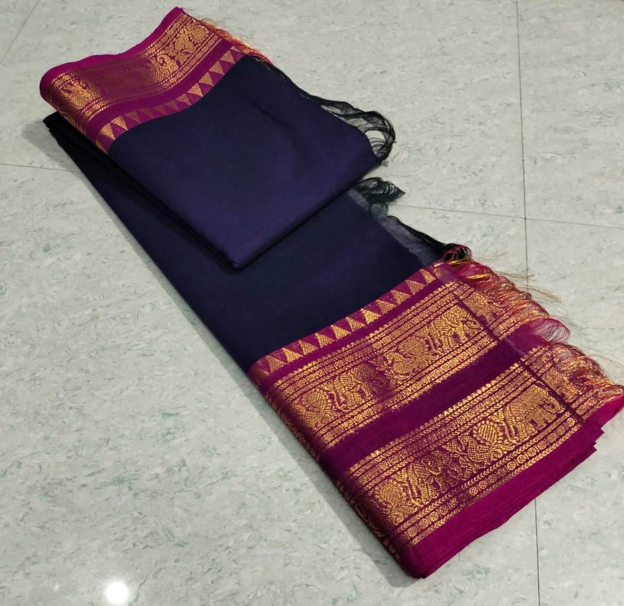 Sangita (संगीता) Chettinad Pure Cotton Sarees Surabhi lakshmi’s choice