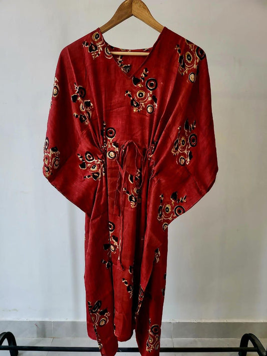 One size modal silk kafthans