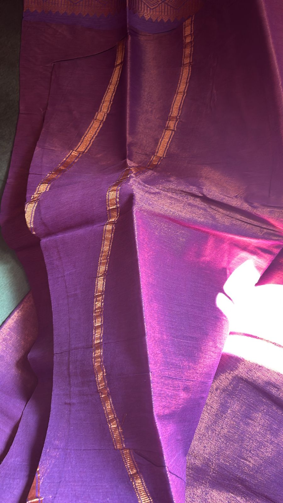 Sungudi Handloom tissue raga Sarees with running blouse
