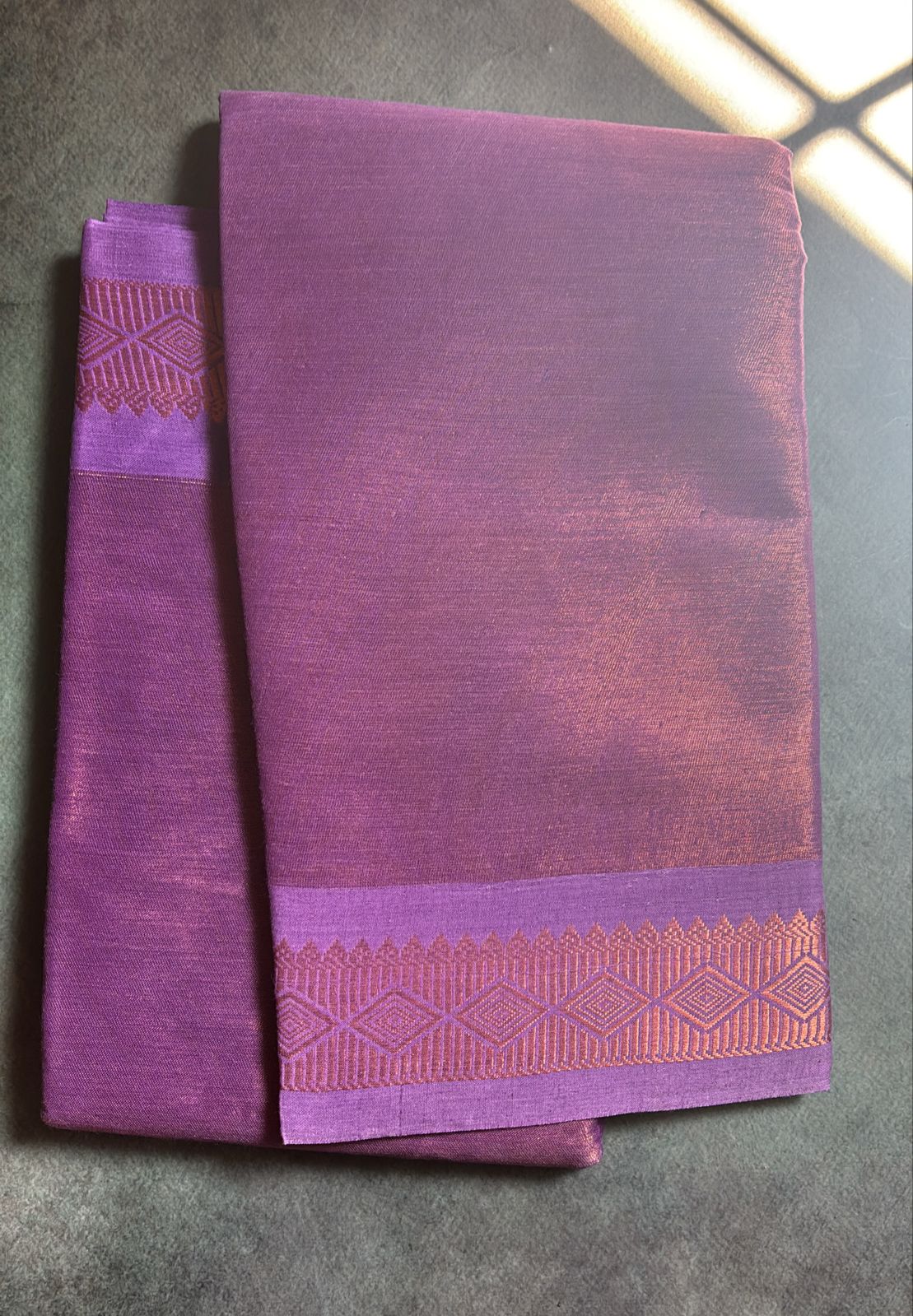 Sungudi Handloom tissue raga Sarees with running blouse