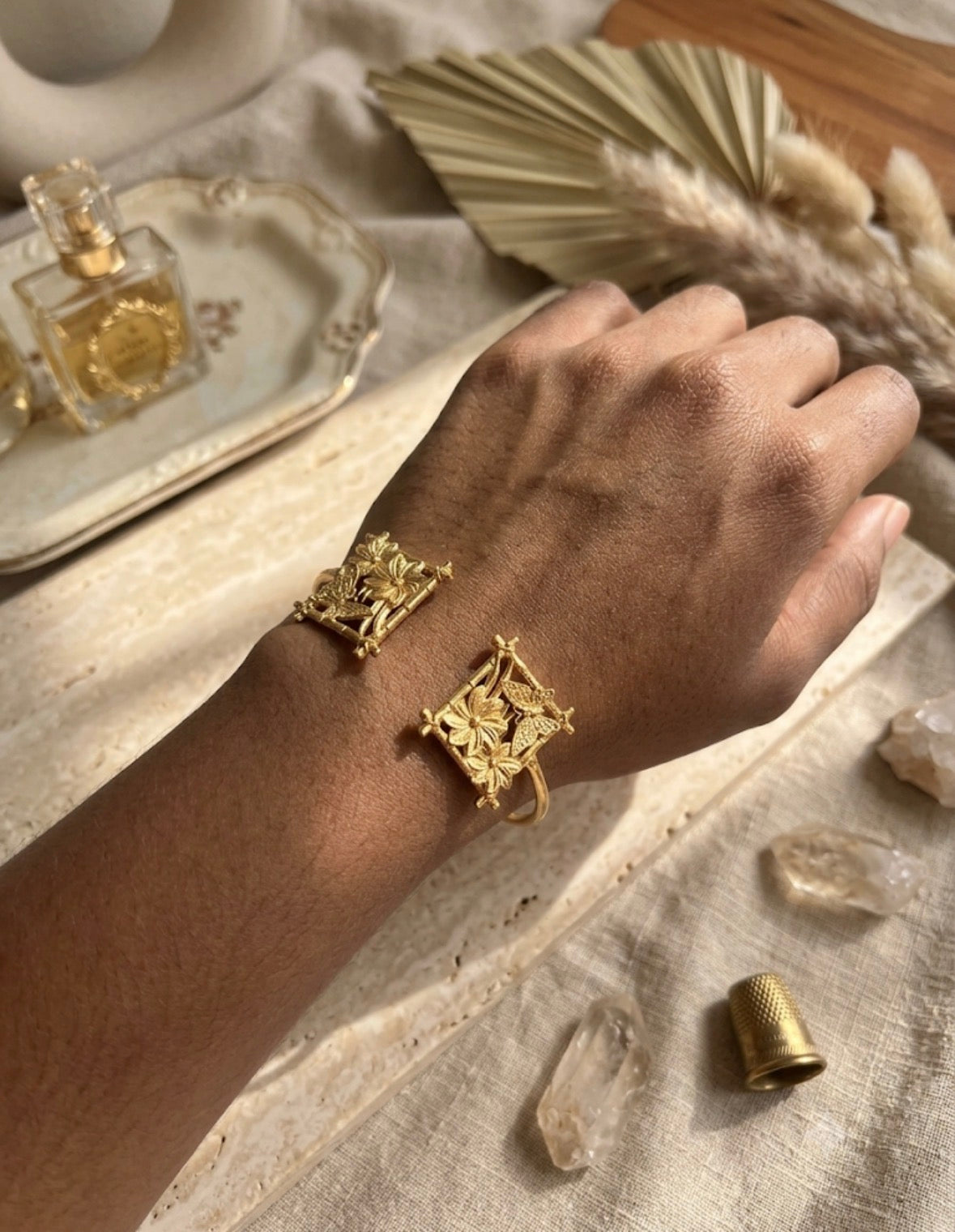 Anti tarnish brass kada bangle