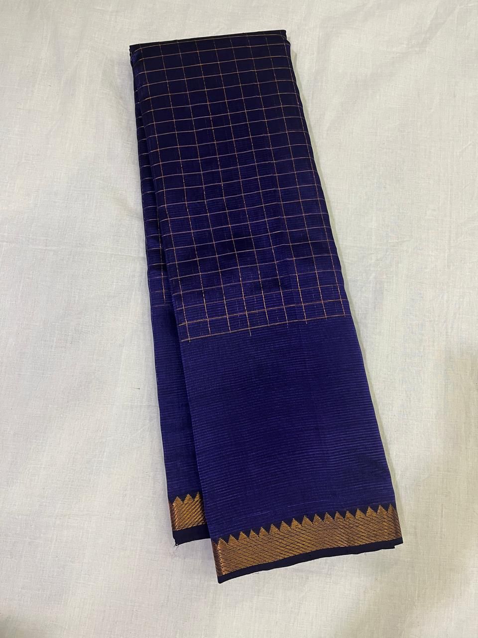 Mangalagiri Silk cotton Sarees violet