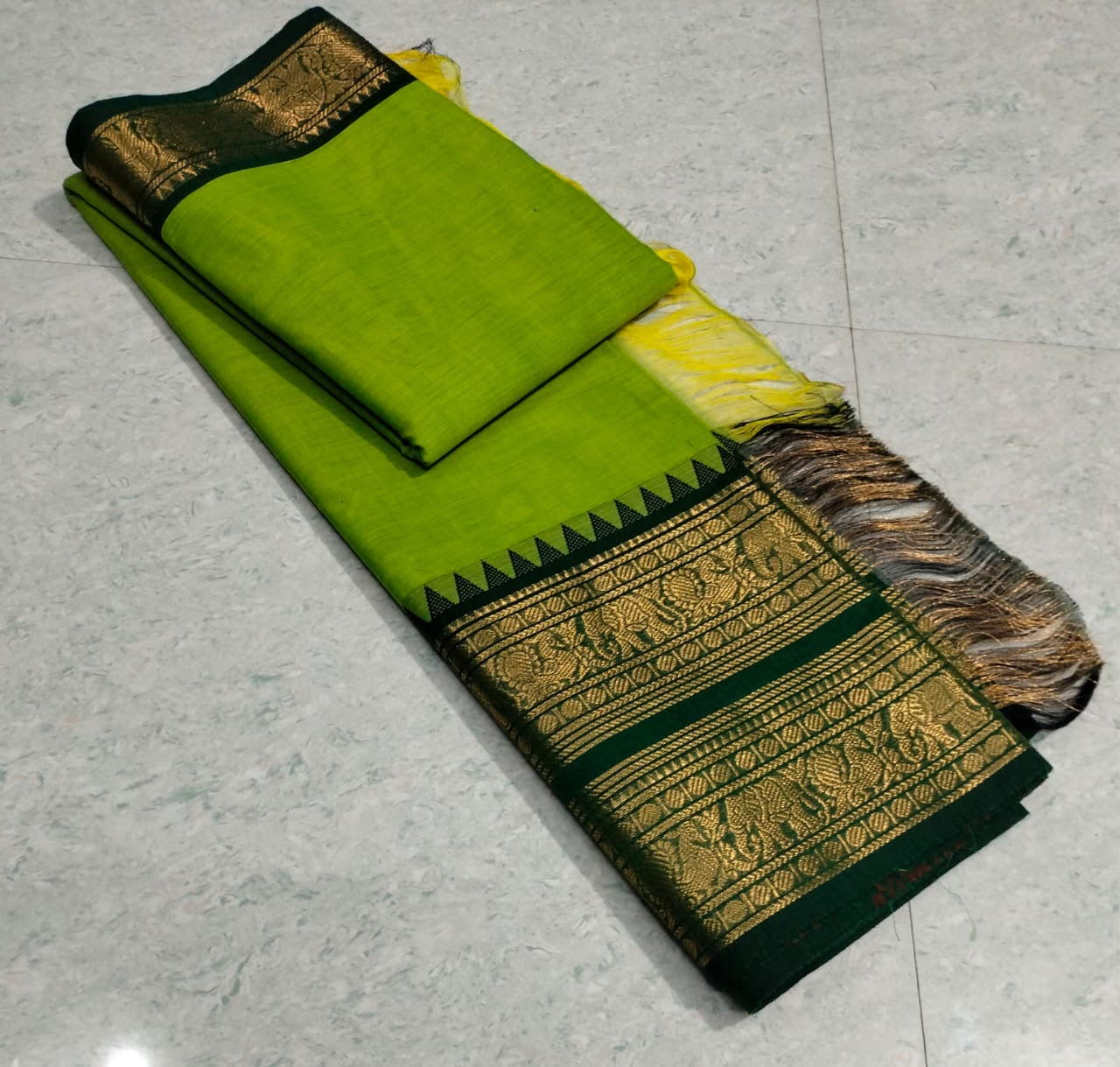 Sangita (संगीता) Chettinad Pure Cotton Sarees Surabhi lakshmi’s choice