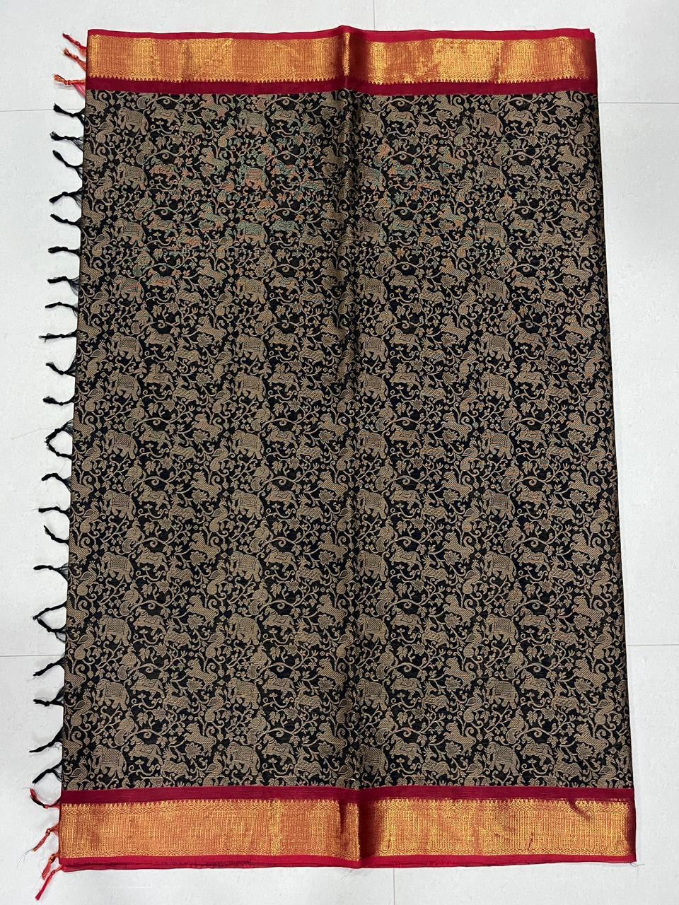 Vanashingaram Kanchi cotton Saree