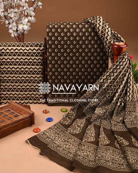 Jaipur Pure Cotton Suit Materials