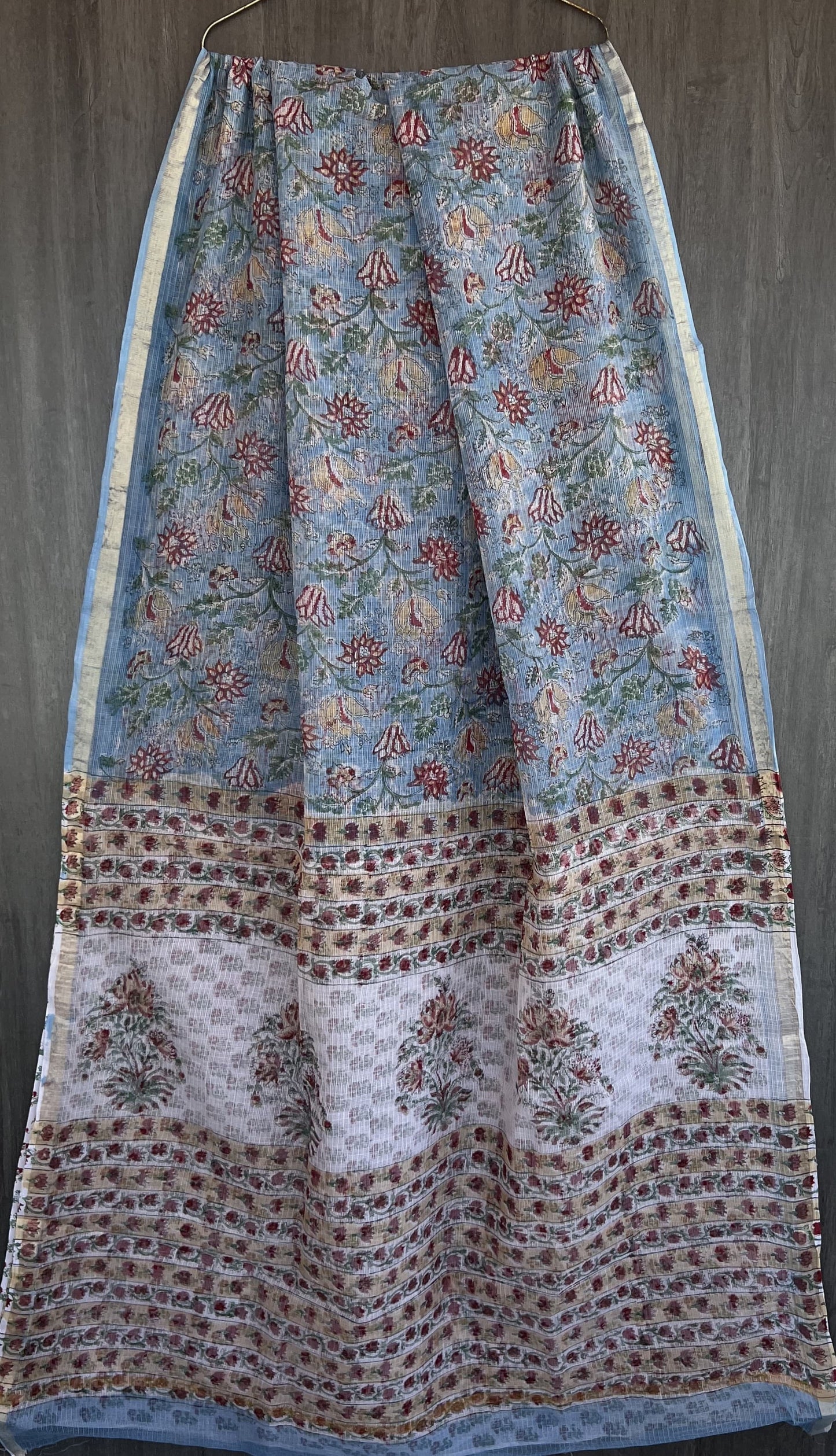 Ambika Kota Doria Floral Pastels, Kalyani fame